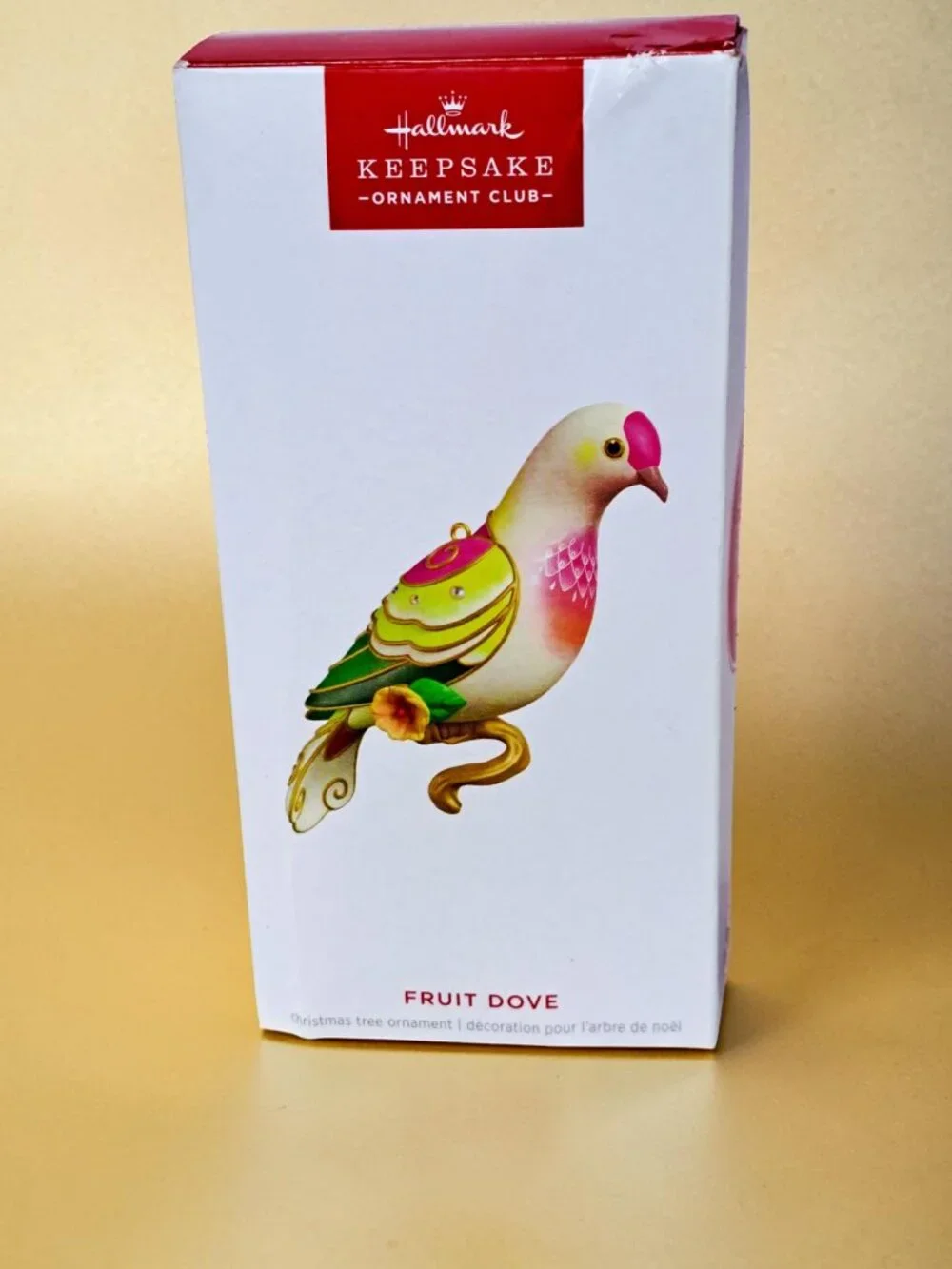 2025 Hallmark FRUIT DOVE Bird KOC Member Exclusive Keepsake Ornament